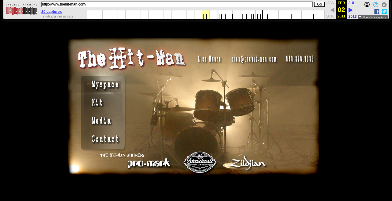 Homepage capture 2011