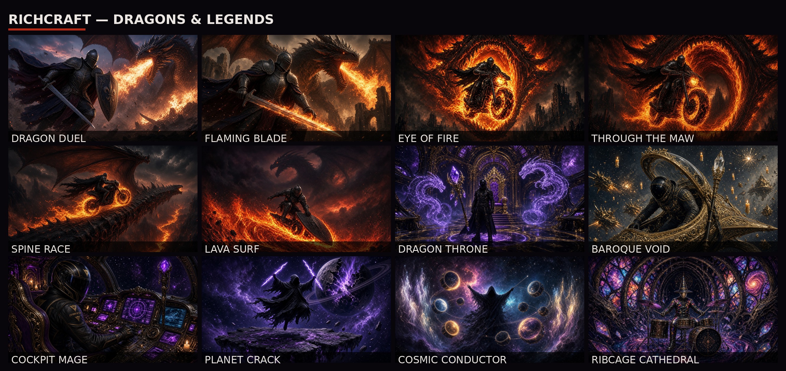 Dragons and Legends montage
